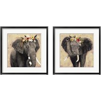 Framed Klimt Elephant 2 Piece Framed Art Print Set