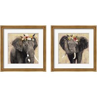 Framed Klimt Elephant 2 Piece Framed Art Print Set