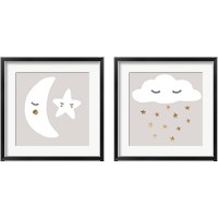 Framed 'Nap Time 2 Piece Framed Art Print Set' border=