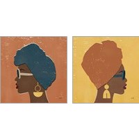 Framed Kenya Couture 2 Piece Art Print Set