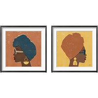 Framed 'Kenya Couture 2 Piece Framed Art Print Set' border=