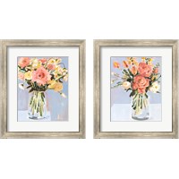 Framed 'Undone Arrangement 2 Piece Framed Art Print Set' border=