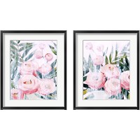 Framed 'Bleached Bouquet 2 Piece Framed Art Print Set' border=