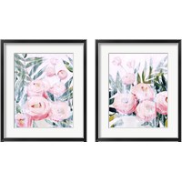 Framed 'Bleached Bouquet 2 Piece Framed Art Print Set' border=