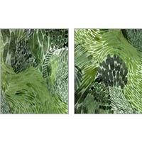 Framed Upright Greenery 2 Piece Art Print Set