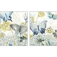 Framed Butterfly Concerto 2 Piece Art Print Set