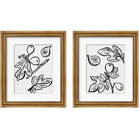 Framed 'Fig Season 2 Piece Framed Art Print Set' border=