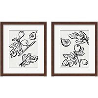 Framed 'Fig Season 2 Piece Framed Art Print Set' border=