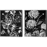 Framed 'Enchanted Bloom 2 Piece Canvas Print Set' border=