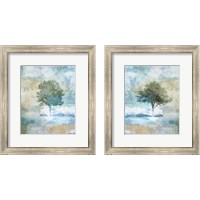 Framed Tree Abstract 2 Piece Framed Art Print Set