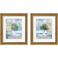 Framed Tree Abstract 2 Piece Framed Art Print Set