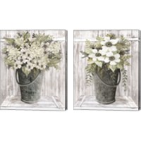 Framed 'Galvanized Paris 2 Piece Canvas Print Set' border=