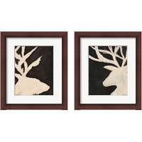 Framed Deer & Elk 2 Piece Framed Art Print Set