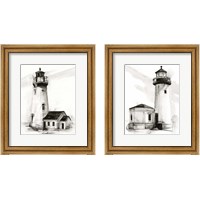 Framed Lighthouse Study 2 Piece Framed Art Print Set