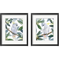 Framed 'Cockatoo Perch 2 Piece Framed Art Print Set' border=