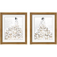 Framed Fluttering Gown 2 Piece Framed Art Print Set
