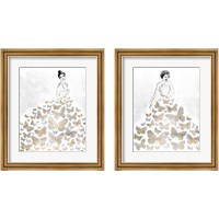 Framed Fluttering Gown 2 Piece Framed Art Print Set
