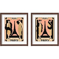 Framed '1920's Paris 2 Piece Framed Art Print Set' border=