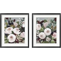 Framed 'Bohemian Blooms 2 Piece Framed Art Print Set' border=