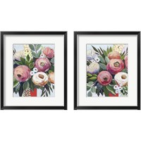 Framed Lustrous Bouquet 2 Piece Framed Art Print Set