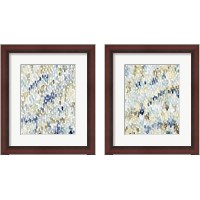 Framed 'River Wavelets 2 Piece Framed Art Print Set' border=