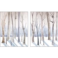 Framed 'Woodland Whisper 2 Piece Art Print Set' border=