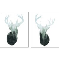 Framed 'Forest Majesty 2 Piece Art Print Set' border=