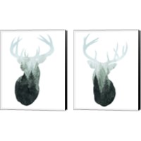 Framed 'Forest Majesty 2 Piece Canvas Print Set' border=