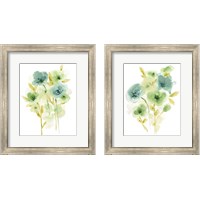 Framed 'Meadow Bouquet 2 Piece Framed Art Print Set' border=