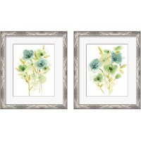 Framed 'Meadow Bouquet 2 Piece Framed Art Print Set' border=
