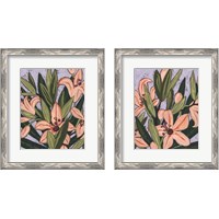 Framed 'Island Lily 2 Piece Framed Art Print Set' border=