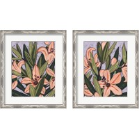 Framed 'Island Lily 2 Piece Framed Art Print Set' border=