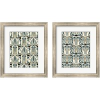 Framed Deco Parlor Pattern 2 Piece Framed Art Print Set