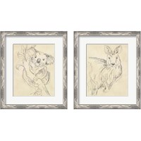 Framed Outback Sketch 2 Piece Framed Art Print Set