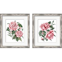Framed 'Roses are Red 2 Piece Framed Art Print Set' border=