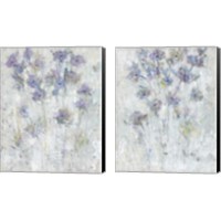 Framed Lavender Floral Fresco 2 Piece Canvas Print Set