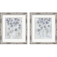Framed Lavender Floral Fresco 2 Piece Framed Art Print Set
