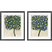 Framed Lemon Tree Composition 2 Piece Framed Art Print Set