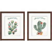 Framed 'Sweet Southwest 2 Piece Framed Art Print Set' border=