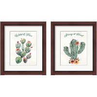 Framed 'Sweet Southwest 2 Piece Framed Art Print Set' border=