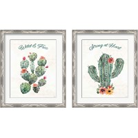 Framed 'Sweet Southwest 2 Piece Framed Art Print Set' border=