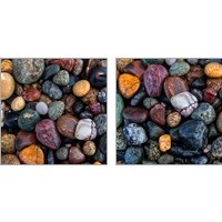 Framed Ocean Rocks 2 Piece Art Print Set