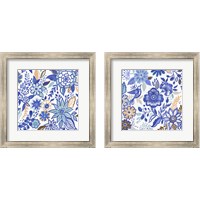 Framed Botanical Azul  2 Piece Framed Art Print Set