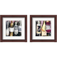 Framed Vintage Wines 2 Piece Framed Art Print Set