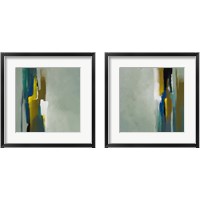 Framed 'Tranquility  2 Piece Framed Art Print Set' border=