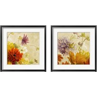 Framed 'Early Bloomers 2 Piece Framed Art Print Set' border=