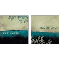 Framed 'Beauty in Nature 2 Piece Art Print Set' border=