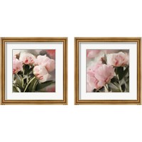 Framed 'Floral Arrangement 2 Piece Framed Art Print Set' border=