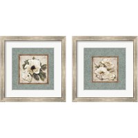 Framed Silversage Flower 2 Piece Framed Art Print Set