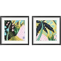 Framed 'In the Tropics 2 Piece Framed Art Print Set' border=